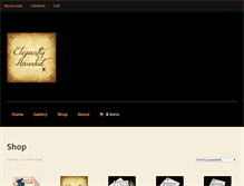 Tablet Screenshot of elegantlyhaunted.com